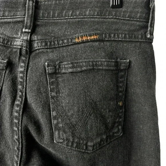 Wrangler Q-Baby Black Riding Jeans | Size 7/8 x 34 - Picture 4 of 9